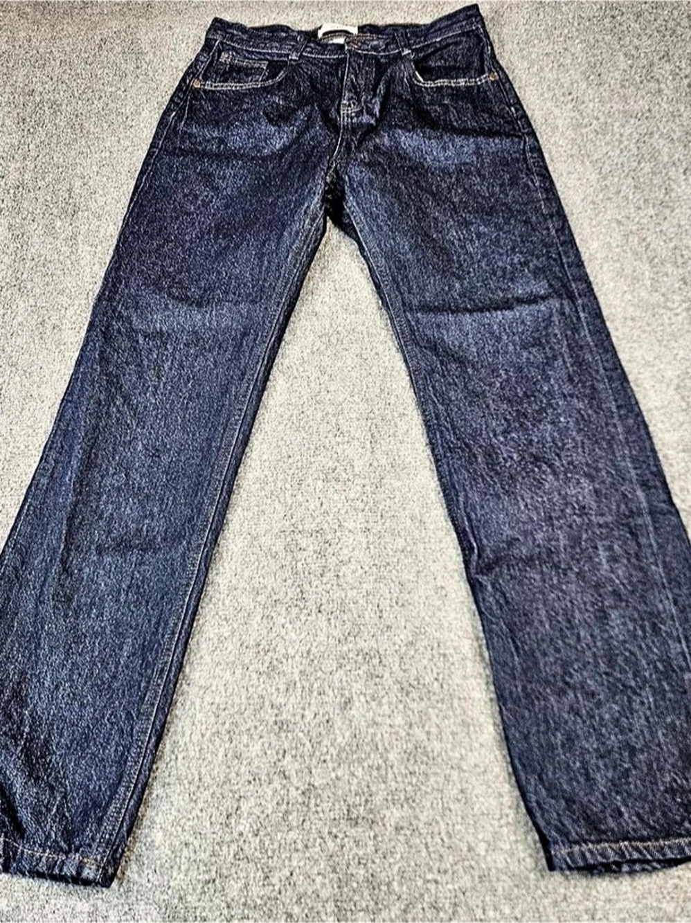 GUESS Straight Leg Jeans Blue Waist 18 Like New